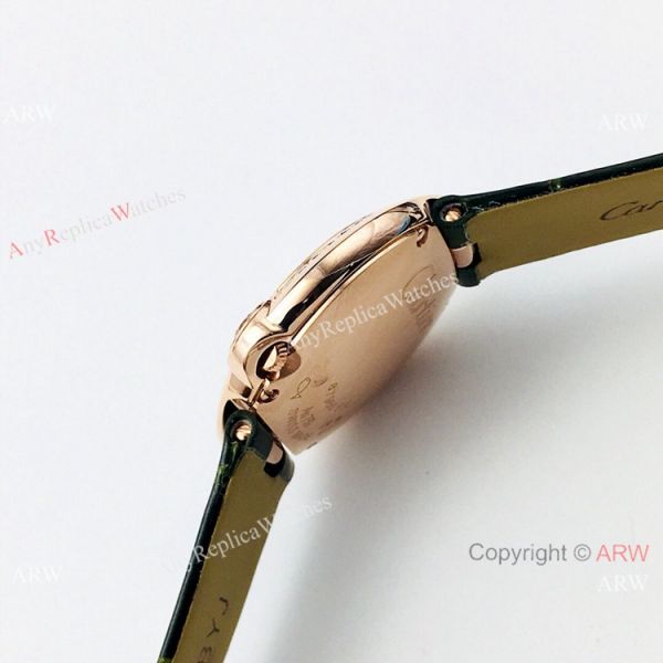 Swiss Copy Cartier Ballon Bleu De Lady Watch Rose Gold Diamond Swiss Copy Cartier Ballon Bleu De Lady Watch Rose Gold Diamond