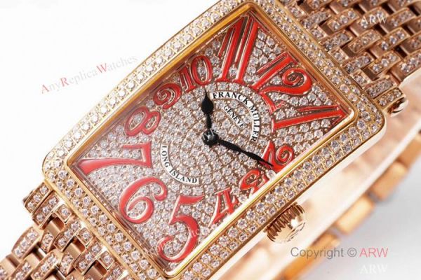 New! Franck Muller Long Island Full Diamond Rose Gold 1:1 Best Quality Watch New! Franck Muller Long Island Full Diamond Rose Gold 1:1 Best Quality Watch