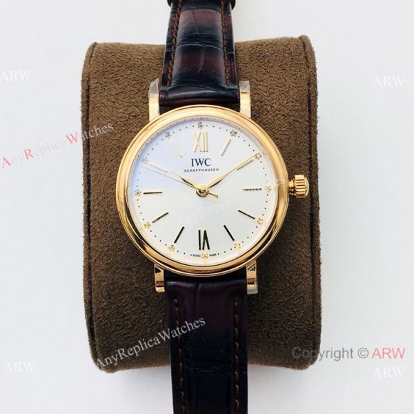 New! Swiss Replica IWC Portofino Swiss 9015 Rose Gold Watch Ladies New! Swiss Replica IWC Portofino Swiss 9015 Rose Gold Watch Ladies