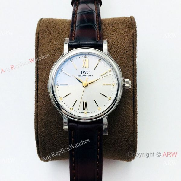 New! AAA Replica IWC Portofino Lady 34mm Watch Swiss 9015 Blue Dial New! AAA Replica IWC Portofino Lady 34mm Watch Swiss 9015 Blue Dial