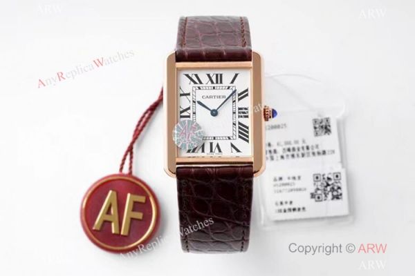 New! AF Factory Cartier Tank Solo Rose Gold Replica Watch Swiss Quartz New! AF Factory Cartier Tank Solo Rose Gold Replica Watch Swiss Quartz