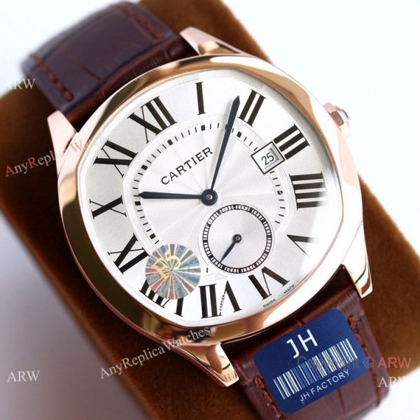 JH Factory Swiss Cartier Drive De Watches Rhodium Dial JH Factory Swiss Cartier Drive De Watches Rhodium Dial