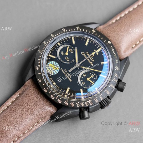 JH Omega Speedmaster Chronograph Dark Side of the Moon 9300 Watch Ceramic Case JH Omega Speedmaster Chronograph Dark Side of the Moon 9300 Watch Ceramic Case