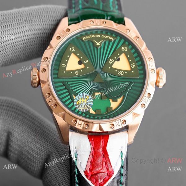Swiss Grade Copy Konstantin Chaykin Joker Halloween Watch Rose Gold Swiss Grade Copy Konstantin Chaykin Joker Halloween Watch Rose Gold