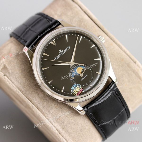 Grade 1A Jaeger-LeCoultre Master Ultra Thin Moonphase Watch Rhodium Dial Grade 1A Jaeger-LeCoultre Master Ultra Thin Moonphase Watch Rhodium Dial