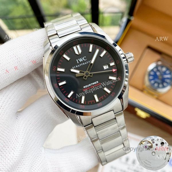 Replica IWC Aquatimer Stainless Steel Blue Dial Watches 42mm Replica IWC Aquatimer Stainless Steel Blue Dial Watches 42mm