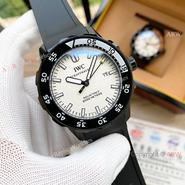 Wholesale Replica IWC Aquatimer Watch Black Steel Wholesale Replica IWC Aquatimer Watch Black Steel