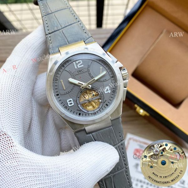 2020 New Copy IWC Aquatimer Tourbillon SS Black Dial Watches 2020 New Copy IWC Aquatimer Tourbillon SS Black Dial Watches