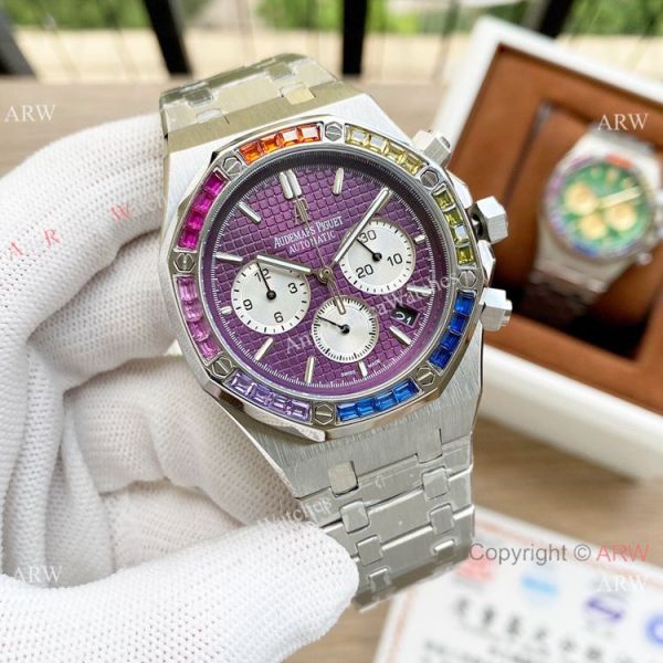 Fashion Style Audemars Piguet Royal Oak Rainbow Copy Watches Fashion Style Audemars Piguet Royal Oak Rainbow Copy Watches