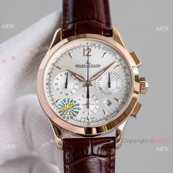Swiss Copy Jaeger-LeCoultre Master Watch Rose Gold Chronograph Swiss Copy Jaeger-LeCoultre Master Watch Rose Gold Chronograph