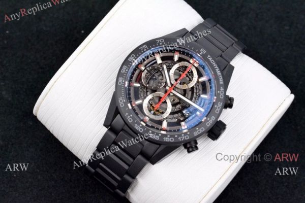 XF Swiss Grade TAG Heuer Carrera Heuer 01 Full Black Matt Ceramic Watch 2020 Newest XF Swiss Grade TAG Heuer Carrera Heuer 01 Full Black Matt Ceramic Watch 2020 Newest