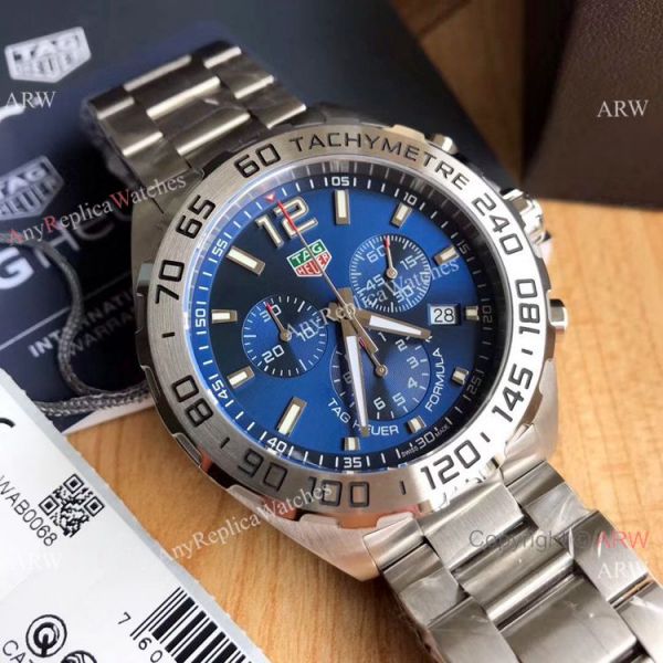 AAA Replica Tag Heuer Formula 1 Blue Chronograph Watch Swiss Quartz AAA Replica Tag Heuer Formula 1 Blue Chronograph Watch Swiss Quartz