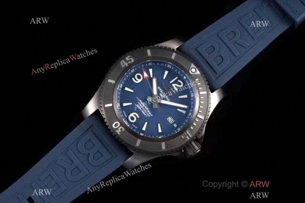 2020 New! Swiss Replica Breitling Superocean Automatic 46mm Watch Black Steel Blue Dial 2020 New! Swiss Replica Breitling Superocean Automatic 46mm Watch Black Steel Blue Dial