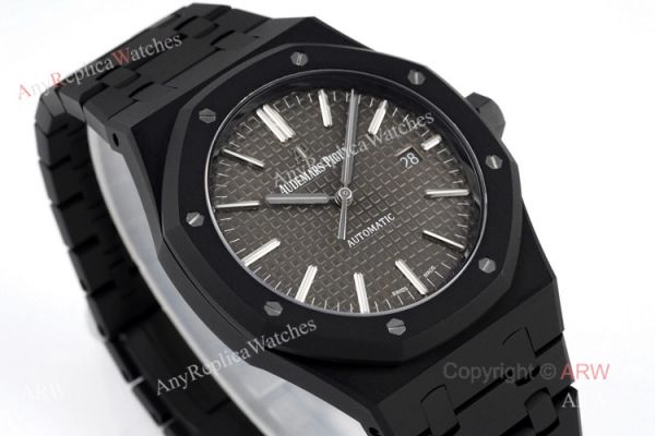 New Audemars Piguet Watches Royal Oak 15400 Grey Dial Black Venom DLC Swiss Replica Watches New Audemars Piguet Watches Royal Oak 15400 Grey Dial Black Venom DLC Swiss Replica Watches