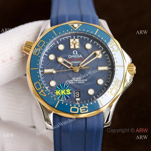New! Copy Omega Diver 300m James Bond Limited Edition Watch Rose Gold Rubber Strap New! Copy Omega Diver 300m James Bond Limited Edition Watch Rose Gold Rubber Strap