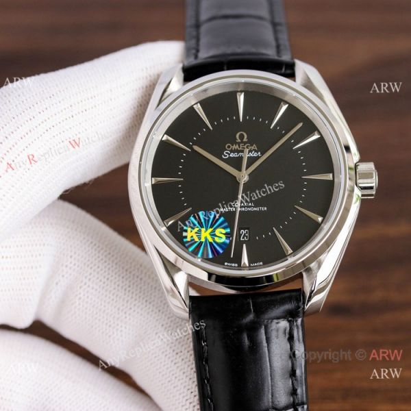 Copy Omega Seamaster Blue Stick Men Watch Simple style Copy Omega Seamaster Blue Stick Men Watch Simple style
