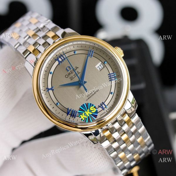 New Copy Omega De Ville Prestige Two Tone Gold Watches New Copy Omega De Ville Prestige Two Tone Gold Watches
