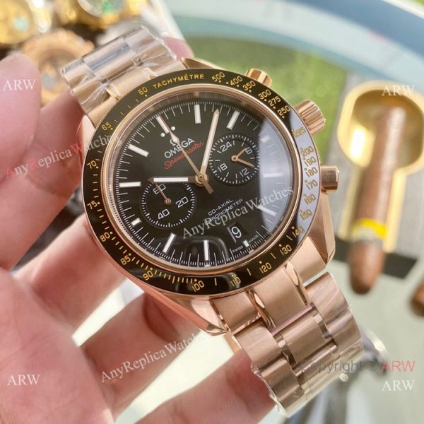 Best Quality Omega Speedmaster All Black Watches 43mm Best Quality Omega Speedmaster All Black Watches 43mm