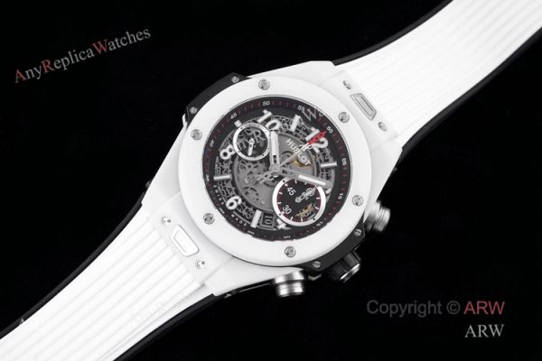 New Hublot Big Bang White Rubber Strap Hublot White Ceramic HUB 1242 Movement Swiss Replica Watches New Hublot Big Bang White Rubber Strap Hublot White Ceramic HUB 1242 Movement Swiss Replica Watches