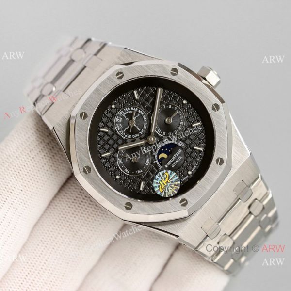 Swiss Copy Audemars Piguet Royal Oak Moonphase Watch Solid Black Cal.5134 Movement Swiss Copy Audemars Piguet Royal Oak Moonphase Watch Solid Black Cal.5134 Movement