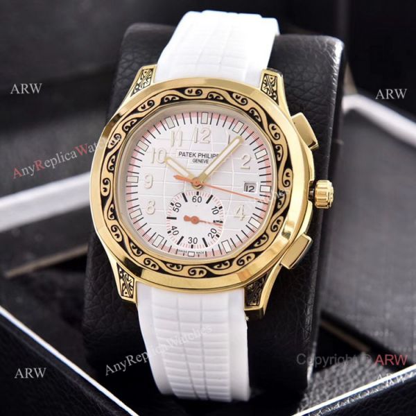 Patek Philippe Aquanaut Engraving Watches Brown Gradient Dial 42mm Patek Philippe Aquanaut Engraving Watches Brown Gradient Dial 42mm