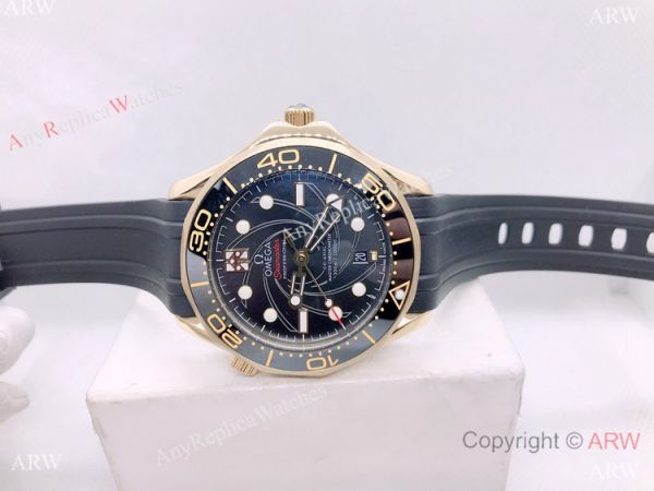 Copy Omega James Bond Limited Edition Seamaster 300m Watch Yellow Gold 42mm Copy Omega James Bond Limited Edition Seamaster 300m Watch Yellow Gold 42mm