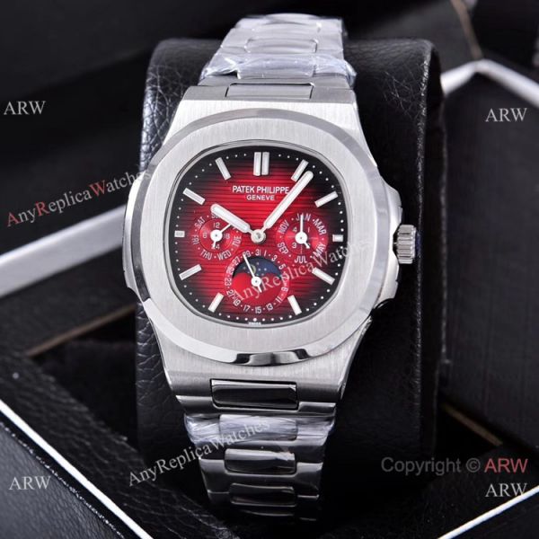 Knockoff Patek Philippe Nautilus Moon Phase 40mm Watches Stainless Steel Brown Dial Knockoff Patek Philippe Nautilus Moon Phase 40mm Watches Stainless Steel Brown Dial