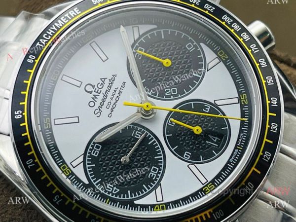 TW Factory Omega Speedmaster 7750 Watch Replica Stainless Steel Panda Face TW Factory Omega Speedmaster 7750 Watch Replica Stainless Steel Panda Face