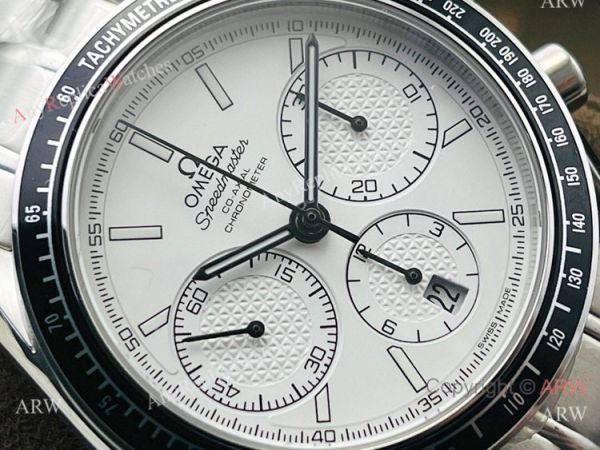 TW Factory Omega Speedmaster 7750 Chronograph Watch Replica White Dial TW Factory Omega Speedmaster 7750 Chronograph Watch Replica White Dial
