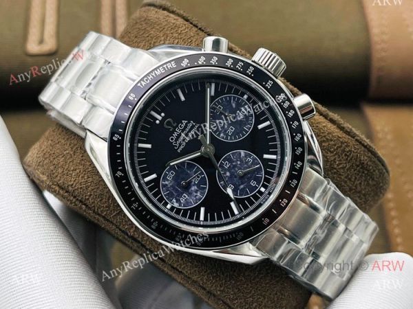 TW Factory Replica Omega Speedmaster 7750 Watch Black and Yellow TW Factory Replica Omega Speedmaster 7750 Watch Black and Yellow