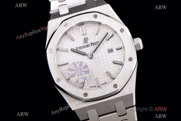 JF Audemars Piguet Lady Royal Oak 67650 Silver Dial Watch Swiss Quartz JF Audemars Piguet Lady Royal Oak 67650 Silver Dial Watch Swiss Quartz