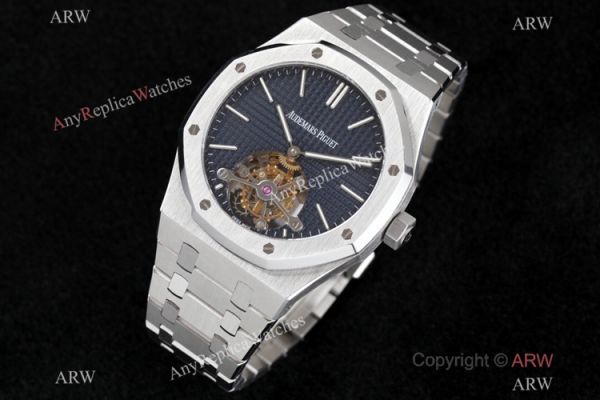 R8 Factory Audemars Piguet Blue Dial Royal Oak Tourbillon Watch AAA Replica R8 Factory Audemars Piguet Blue Dial Royal Oak Tourbillon Watch AAA Replica