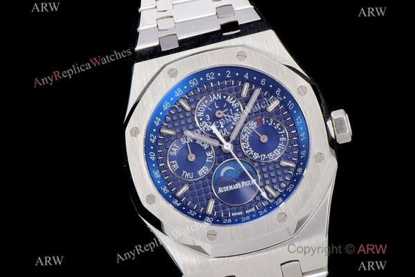 BF Factory Audemars Piguet Perpetual Calendar Watch Blue Dial AAA Replica BF Factory Audemars Piguet Perpetual Calendar Watch Blue Dial AAA Replica