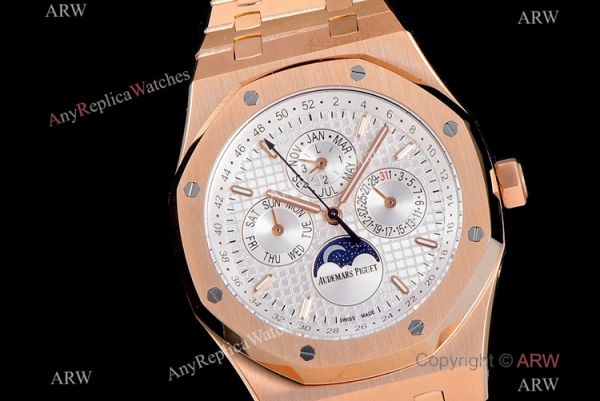 BF Replica Audemars Piguet Perpetual Calendar Watch Rose Gold Cal.5134 Movement BF Replica Audemars Piguet Perpetual Calendar Watch Rose Gold Cal.5134 Movement