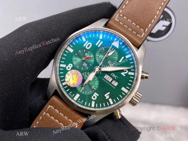 ZF Factory IWC Pilotos Watch Racing Green Copy Watch New ZF Factory IWC Pilotos Watch Racing Green Copy Watch New