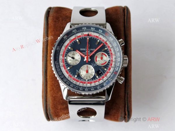Swiss Grade 1A Breitling Navitimer Pan Am Edition Watch Replica 7750 Movement Blue Dial Swiss Grade 1A Breitling Navitimer Pan Am Edition Watch Replica 7750 Movement Blue Dial