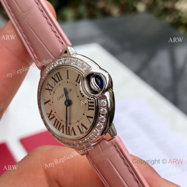 Swiss Copy Cartier Ballon Bleu 30mm Diamond Bezel Watch Swiss Quartz Movement Swiss Copy Cartier Ballon Bleu 30mm Diamond Bezel Watch Swiss Quartz Movement