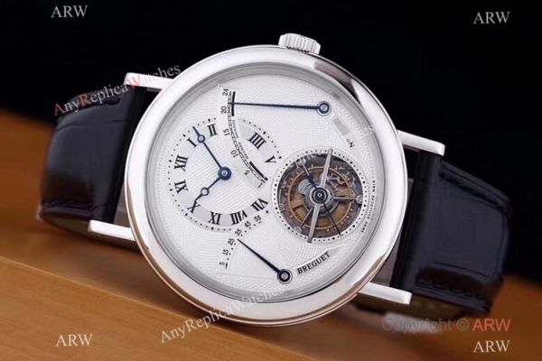 Swiss Replica Breguet Classique Tourbillon Power Reserve White Dial Watch 3657PT Swiss Replica Breguet Classique Tourbillon Power Reserve White Dial Watch 3657PT