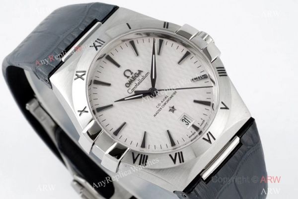 2021 New! AI Factory Omega Constellation 8800 Watch White Dial Black Leather Strap 2021 New! AI Factory Omega Constellation 8800 Watch White Dial Black Leather Strap