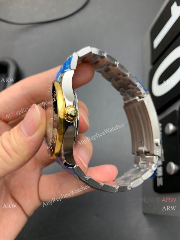 VS Factory Omega Seamaster Diver 300m VS 8800 Watch Two Tone Black Dial VS Factory Omega Seamaster Diver 300m VS 8800 Watch Two Tone Black Dial