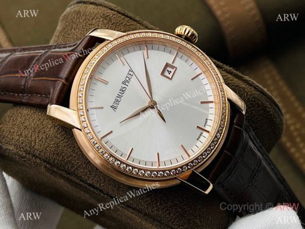 New 2021! Swiss Grade 1 Audemars Piguet Jules Audemars Rose Gold Diamond Watch 3120 Movement New 2021! Swiss Grade 1 Audemars Piguet Jules Audemars Rose Gold Diamond Watch 3120 Movement