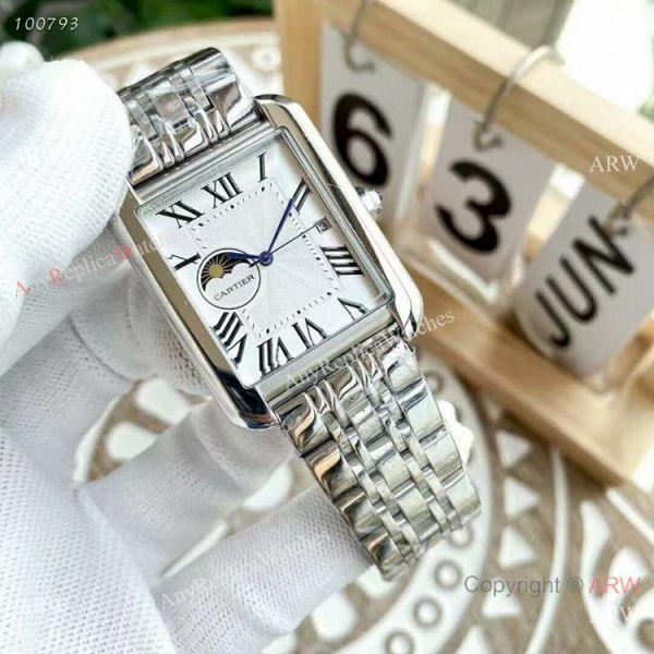 Replica Cartier Tank Watches Men Size Stainless Steel Replica Cartier Tank Watches Men Size Stainless Steel
