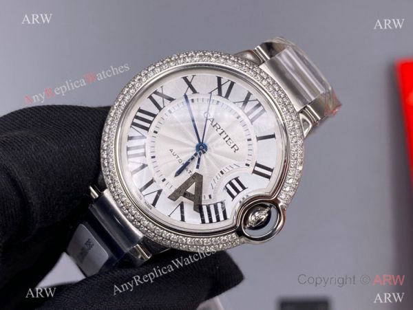 V6 Factory Swiss Grade Cartier Ballon Bleu De 36mm Watch Automatic Movement V6 Factory Swiss Grade Cartier Ballon Bleu De 36mm Watch Automatic Movement