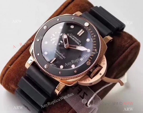ZF Factory Panerai Pam684 Luminor Submersible 1950 P.9010 Watch 42mm Rose Gold ZF Factory Panerai Pam684 Luminor Submersible 1950 P.9010 Watch 42mm Rose Gold