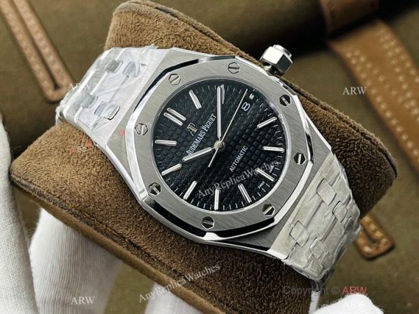 TWS factory V3 Version Audemars Piguet Royal Oak 37mm Watch Black Dial Cal.3120 Movement TWS factory V3 Version Audemars Piguet Royal Oak 37mm Watch Black Dial Cal.3120 Movement
