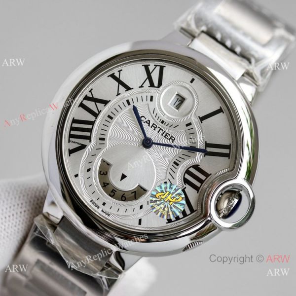 JH Factory Swiss Copy Ballon Bleu Cartier 9120 Movement Watch 42mm Stainless Steel JH Factory Swiss Copy Ballon Bleu Cartier 9120 Movement Watch 42mm Stainless Steel