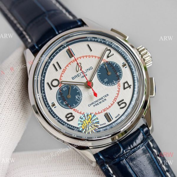 JH Factory Copy Breitling Premier B01 Chronograph 7750 Blue Dial Watches 2021 New JH Factory Copy Breitling Premier B01 Chronograph 7750 Blue Dial Watches 2021 New