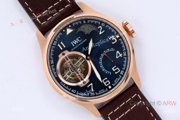 BBR Swiss Replica IWC Big Pilots Constant-Force Tourbillon Mens Watch Rose Gold Case BBR Swiss Replica IWC Big Pilots Constant-Force Tourbillon Mens Watch Rose Gold Case
