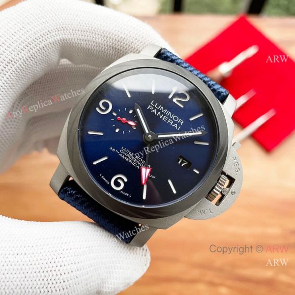 Blue Face Luminor Panerai Luna Rossa Challenger Of The 36th Americas Cup Replica Watches Blue Face Luminor Panerai Luna Rossa Challenger Of The 36th Americas Cup Replica Watches