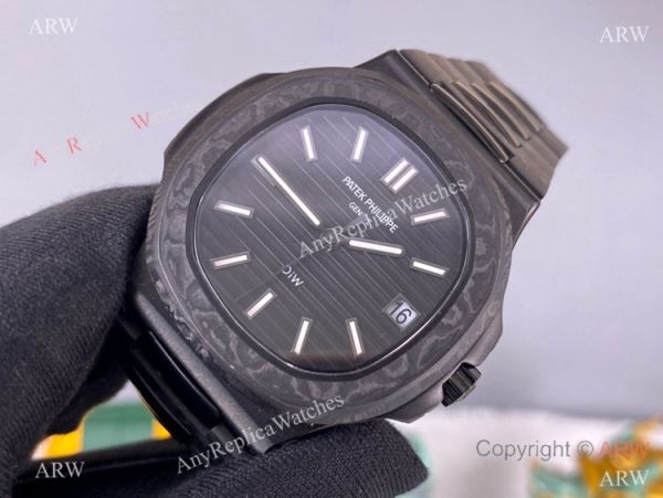 3K Factory Patek Philippe DiW Carbon Nautilus 5711 &8216;Black Grail Watch Super Clone 3K Factory Patek Philippe DiW Carbon Nautilus 5711 &8216;Black Grail Watch Super Clone